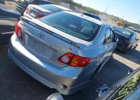 2010 Toyota Corolla S из США, поврежденный, VIN 1NXBU4EE8AZ171707